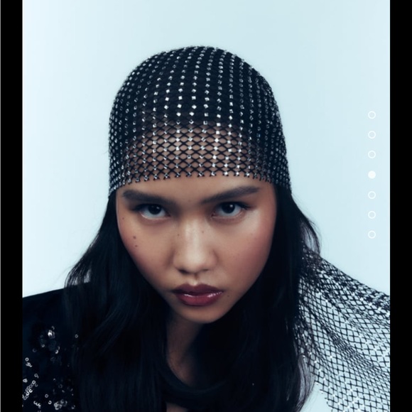 COPY - ZARA RHINESTONE HEADPIECE main image 6